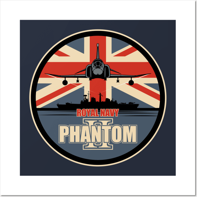 Royal Navy F-4 Phantom II Wall Art by TCP